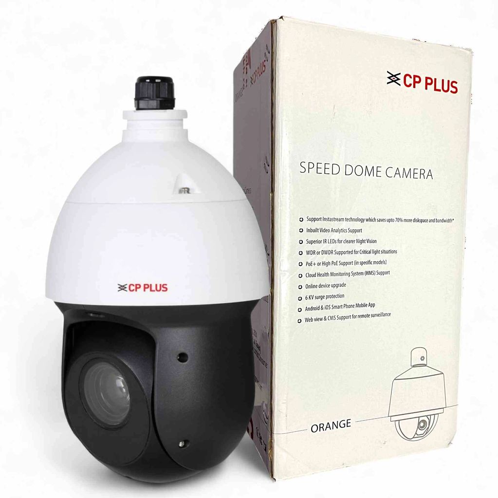 CP Plus 2 MP Full HD Network IR PTZ Camera 100 Mtr | CP-UNP-D2521L10-DP