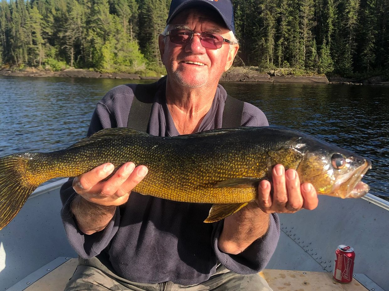 Knock On Wood Walleye  Northern Ontario Travel