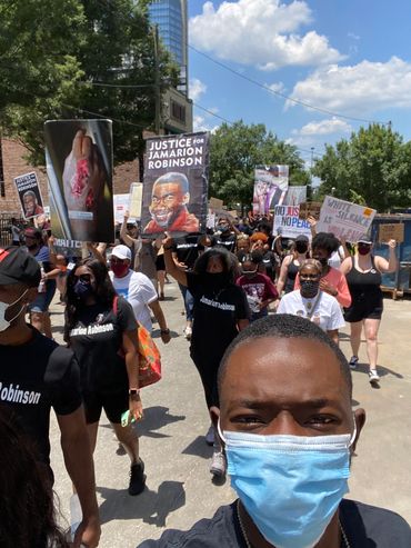 June 20, 2020  - Jamarion Robinson March & Rally