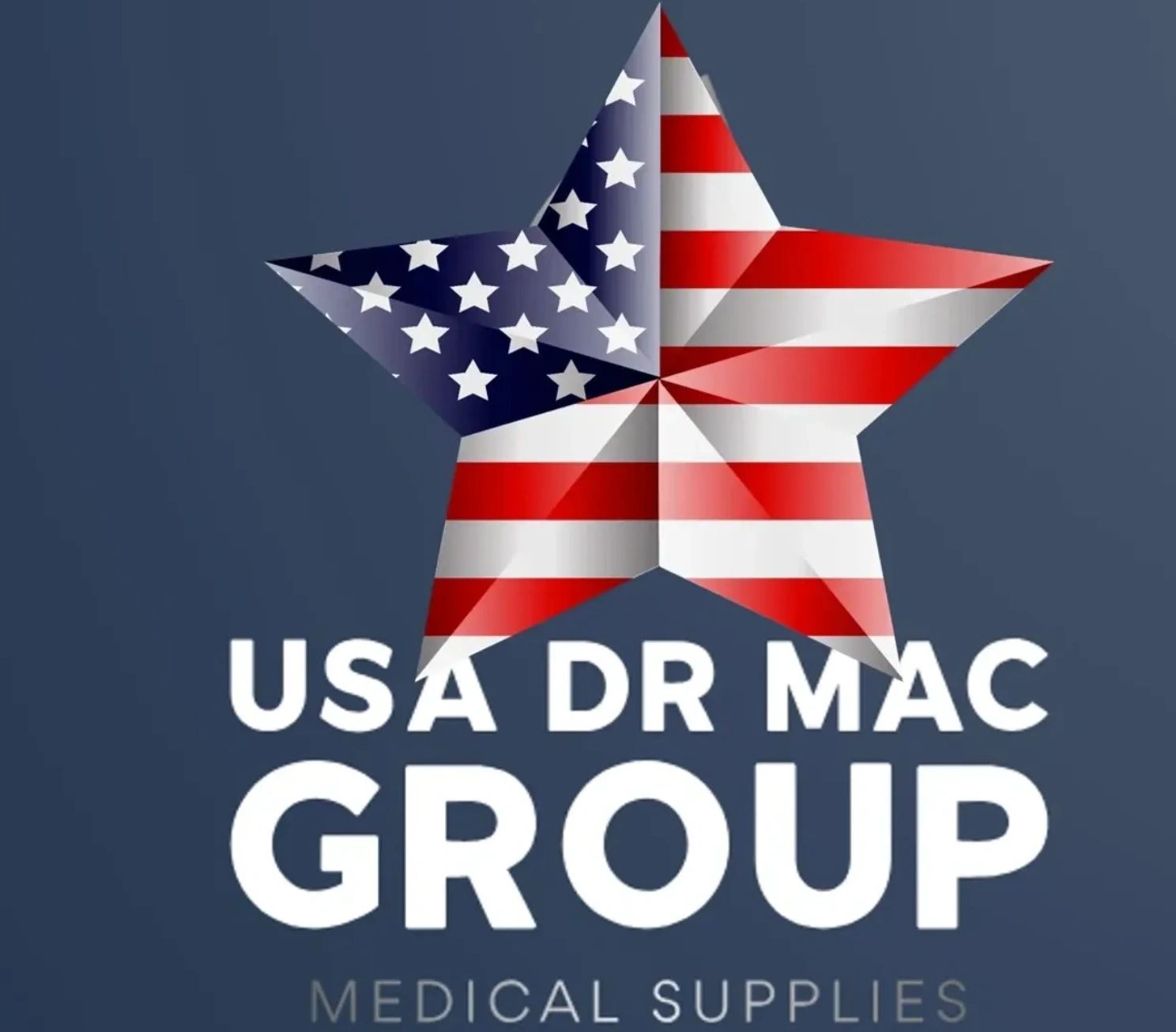 American flag star logo with USA DR MAC Group text.