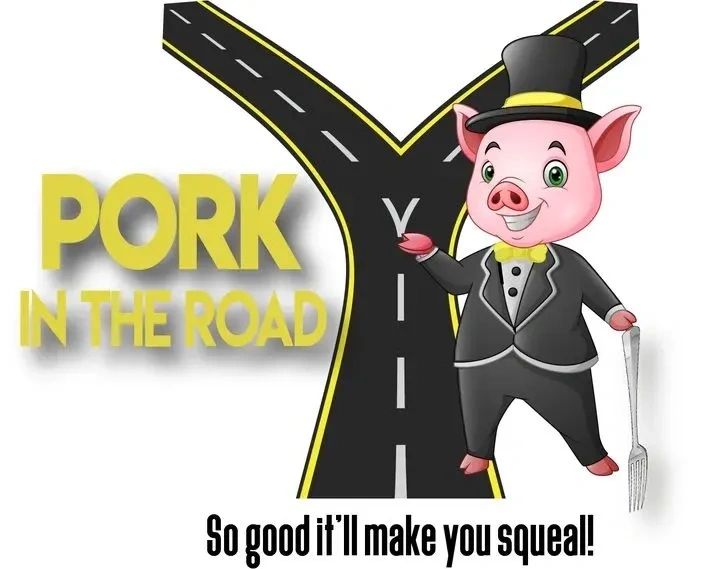 Pork In the Road Food Truck Logo