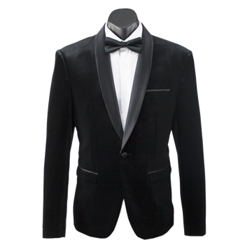 BLACK VELVET BOYS DINNER JACKET