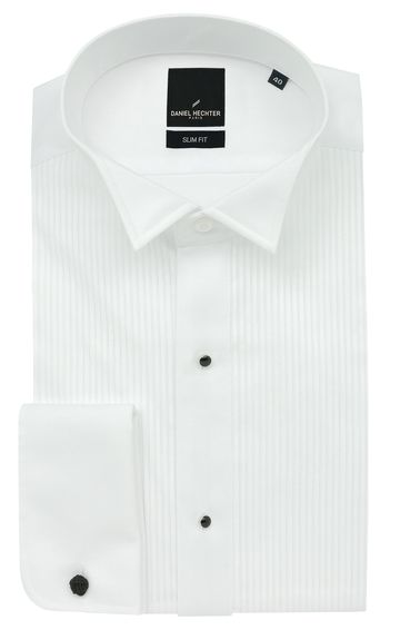 Wing Tip White Dinner Shirt