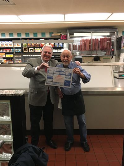 Allan and Ian from Snowdon Deli