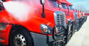 Fleet washing and truck washing