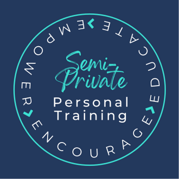 A logo about semi-private personal training.