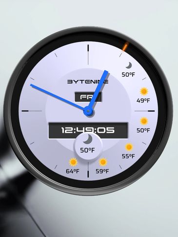 Clockwidget with weather for android