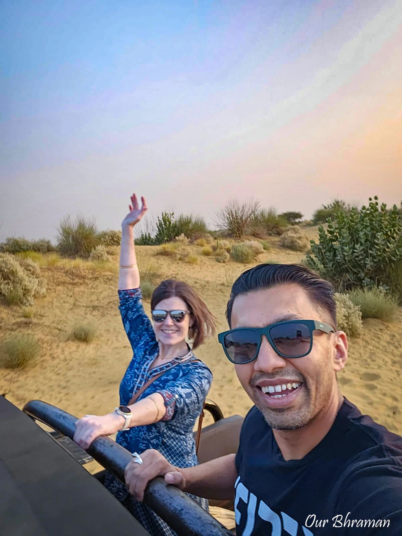 Sam Dunes Jeep Ride