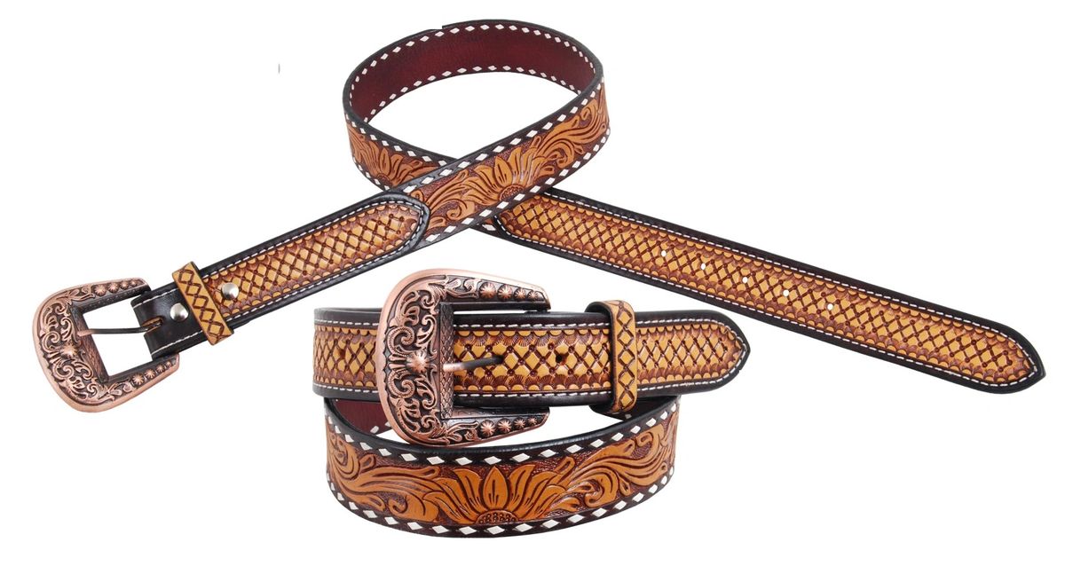 Sunflower Belt – TTT-Custom-Leather