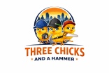 Three Chicks and a hammer