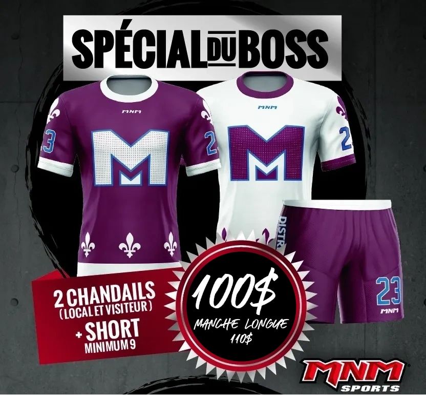 Produit officiel Distribution M Sports