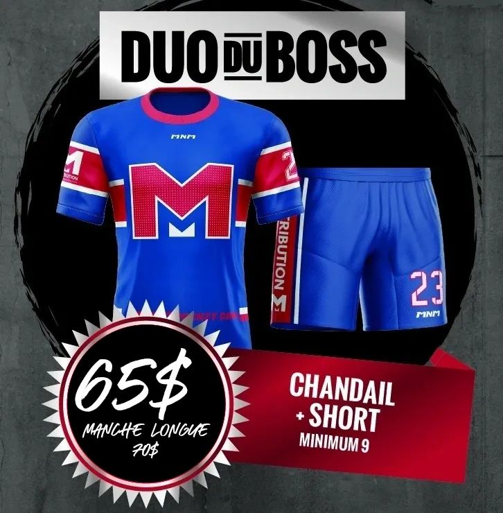 Produit officiel Distribution M Sports