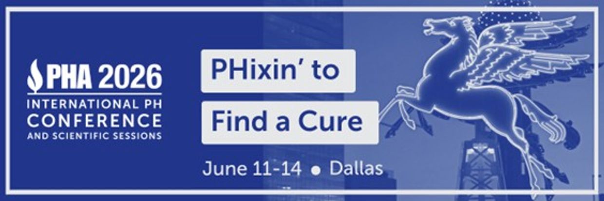 PHA 2026 International PH Conference in Dallas, June 11-14.