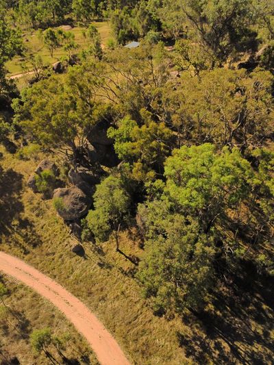 Aerial Shot of part of Resteasy Farm Stay