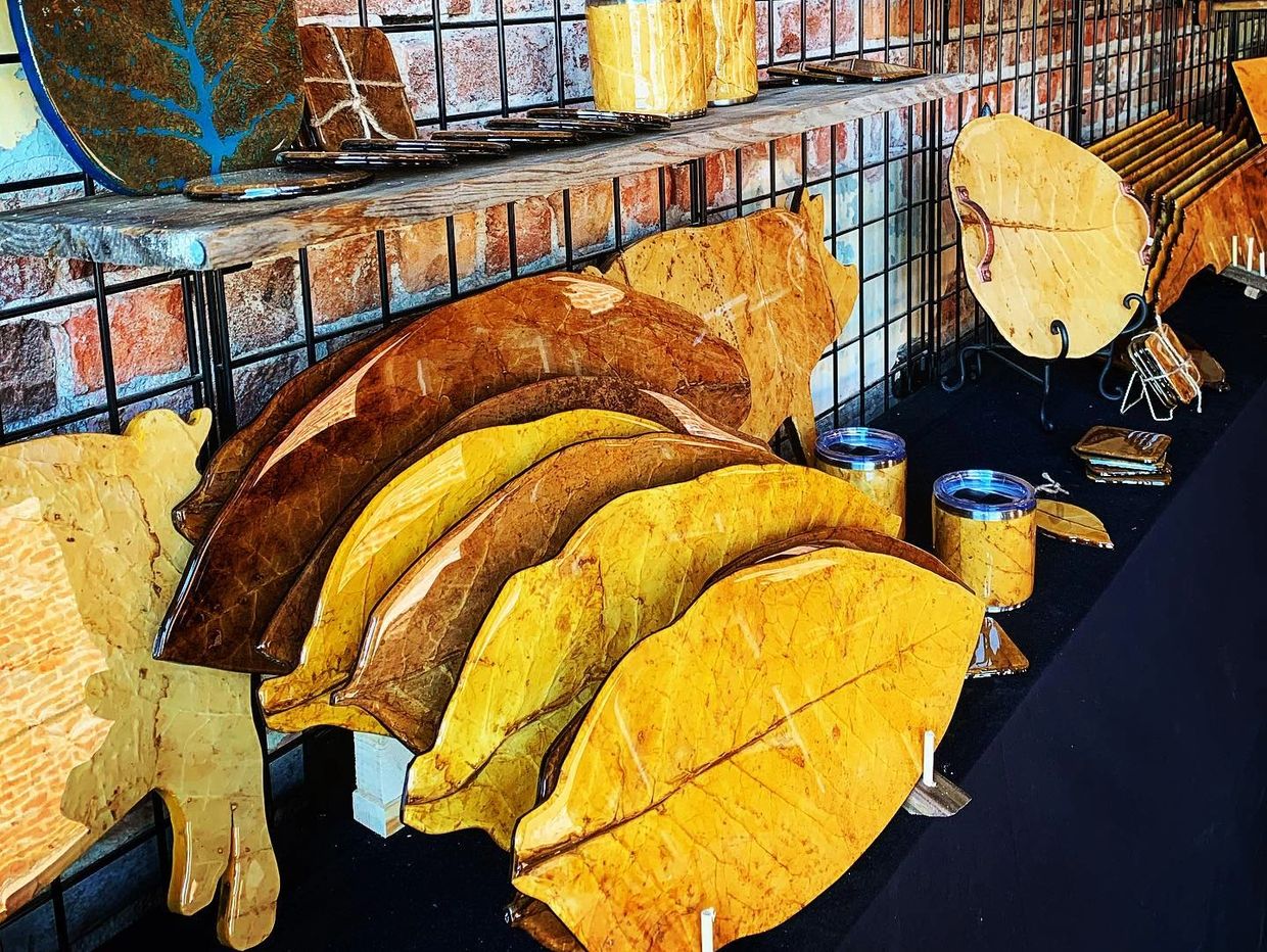 tobacco leaf art wilson nc Gifts & Decor