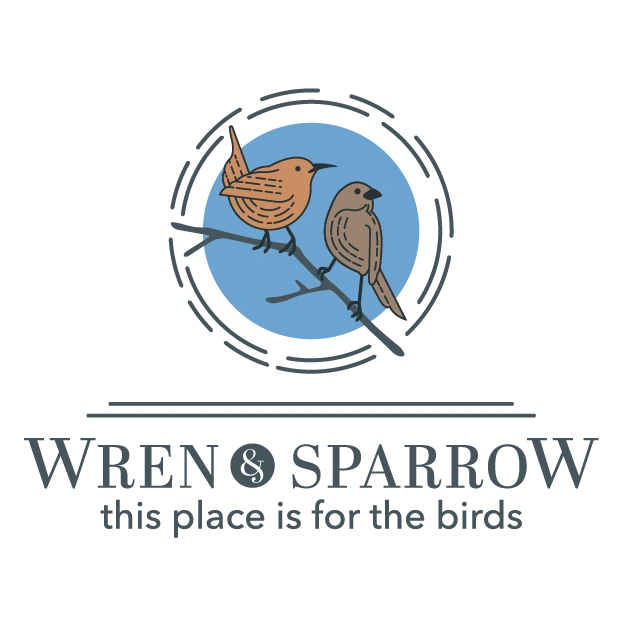 Wren & Sparrow - Backyard Birding - Fredericksburg, Virginia