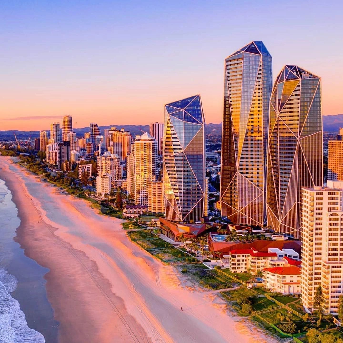 Gold Coast Beaches and Buildings