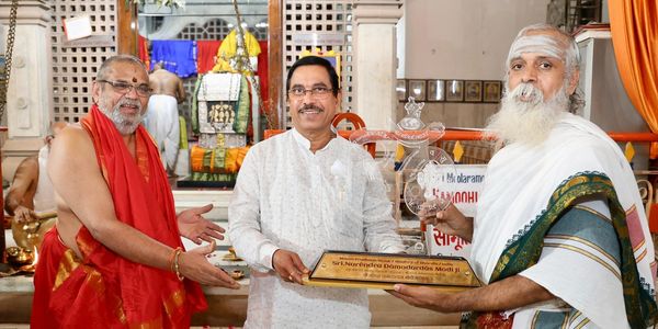 StartupSanatana  Meeting Sri Pralhad Joshi in New-Delhi, Indraprastha 