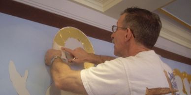 Religious art restoration by Mark Sassani