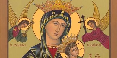 Our Lady of Perpetual Help religious icon