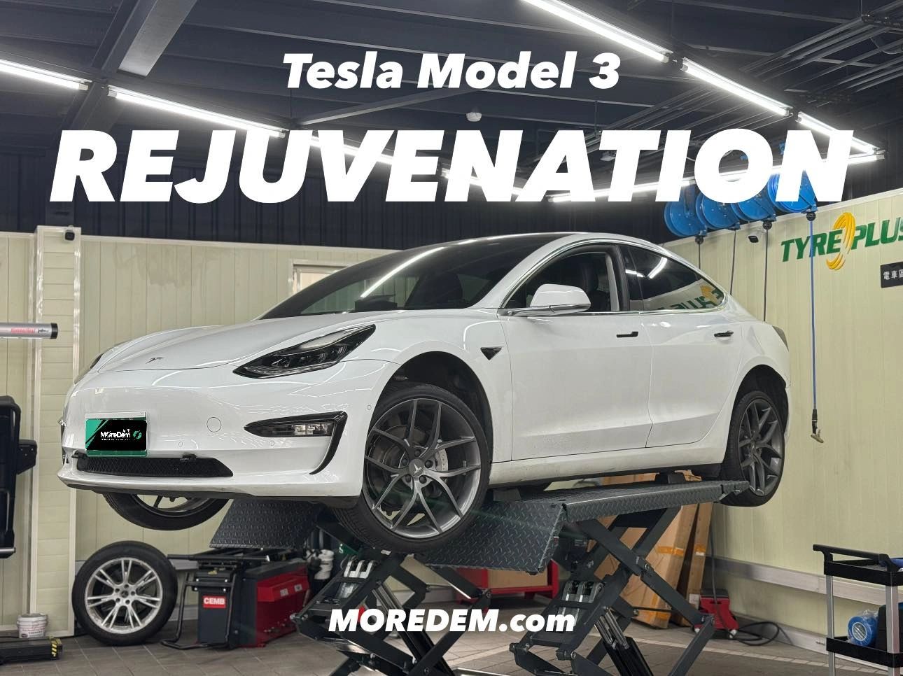 2019 Model 3 LR 多元計程車，進行《底盤重整：上三角架、下直臂、彎臂、底盤耗材更換》