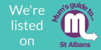 Advertisement for Mum's Guide to St Albans.