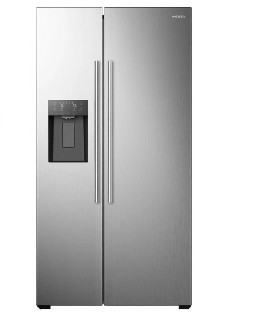 Hisense Ultra Capacity 29.1-cu ft Standard-Depth 36-in Wide Side-by-Side Refrigerator with Ice Maker ,Water and Ice Dispenser ( Fingerprint resistant stainless steel ) – view 1