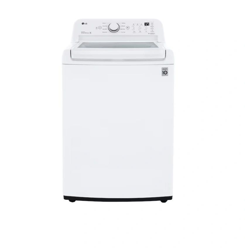 LG ColdWash Impeller Large ( 4.5-cu ft ) Top-Load Washer ( White ) – view 1