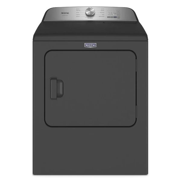 Maytag Pet Pro 7-cu ft Steam Cycle Electric Dryer (Volcano Black) – view 1