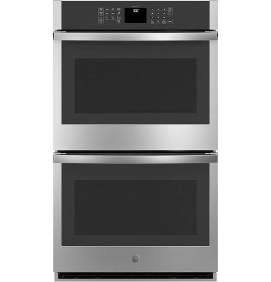GE - 30" Built-In Double Electric Wall Oven - Stainless steel