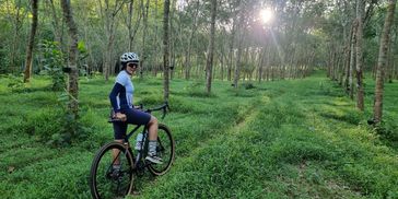 Grassy trail in Krabi