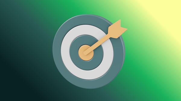 Bullseye target to hit the mark.