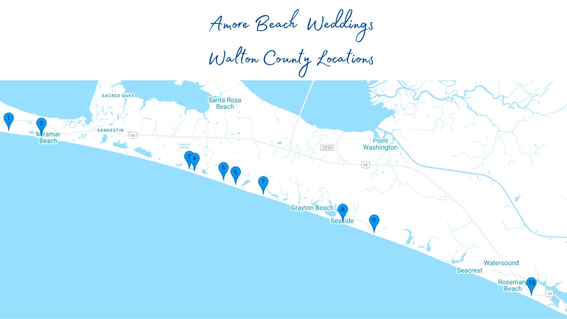 Weddings Map