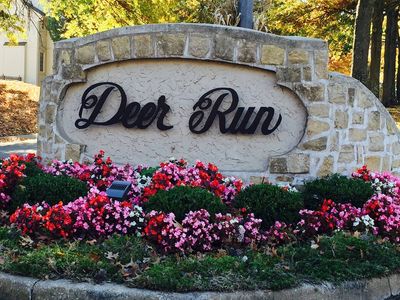 Deer Run Front Entry Sign 