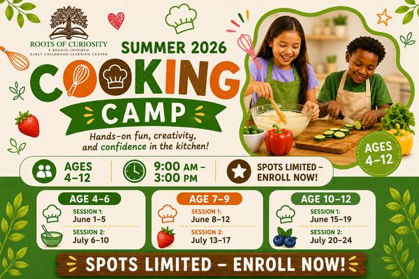Summer 2026 Cooking Camp in Forney, Tx, enjoying hands-on activities, creativity, teamwork,