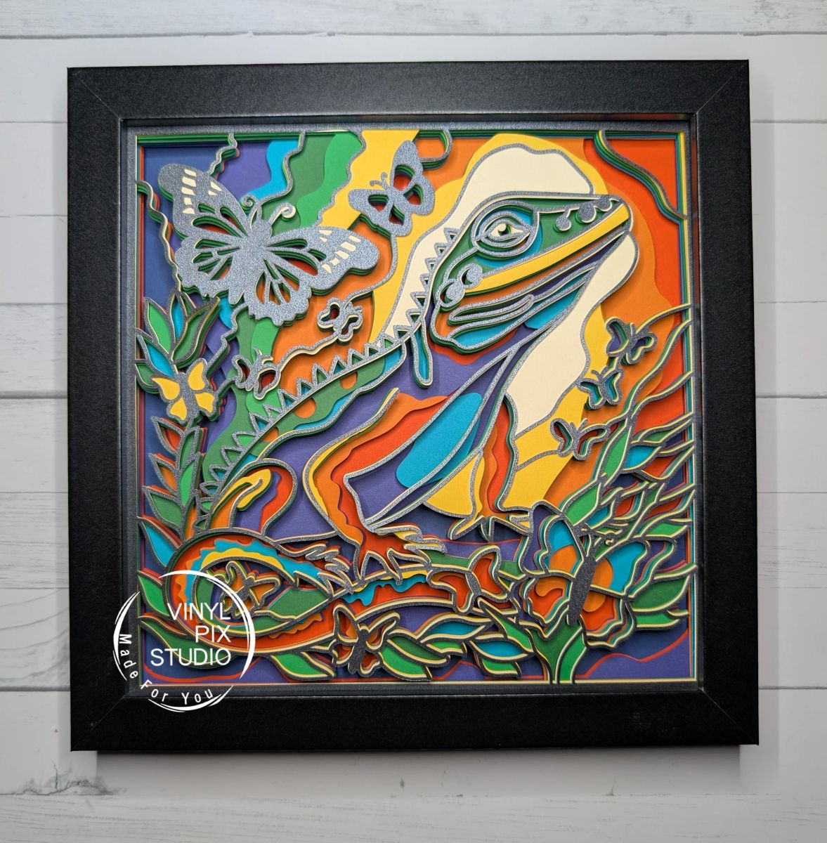 Zentangle Gecko Lizard Zentangle