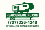 Heauser Hauling
Trailer Transport 
& 
Junk Removal
(707) 326-4348