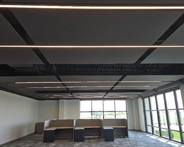 Flats acoustic canopies from Chroma Collections