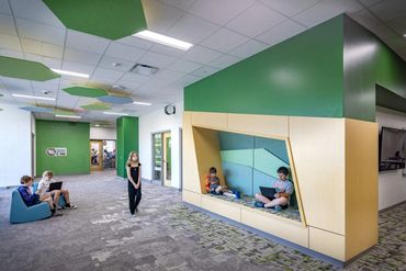 Flats acoustic canopies from Chroma Collections