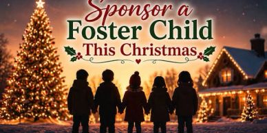 Sponsor a foster child this Christmas.