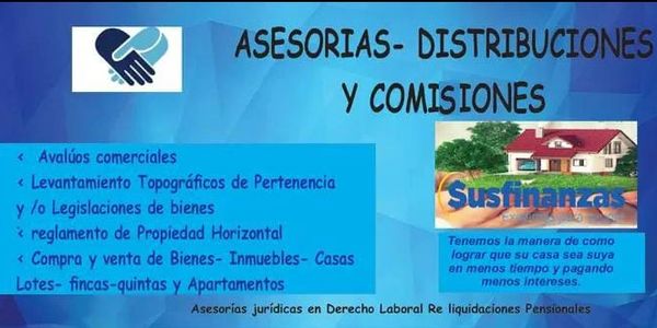 Trabajamos en grupo con abogados topógrafos contadores para ayudar a nuestros clientes 