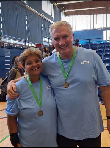 Better Games Pickleball Tournament - Bronze Medallists 
