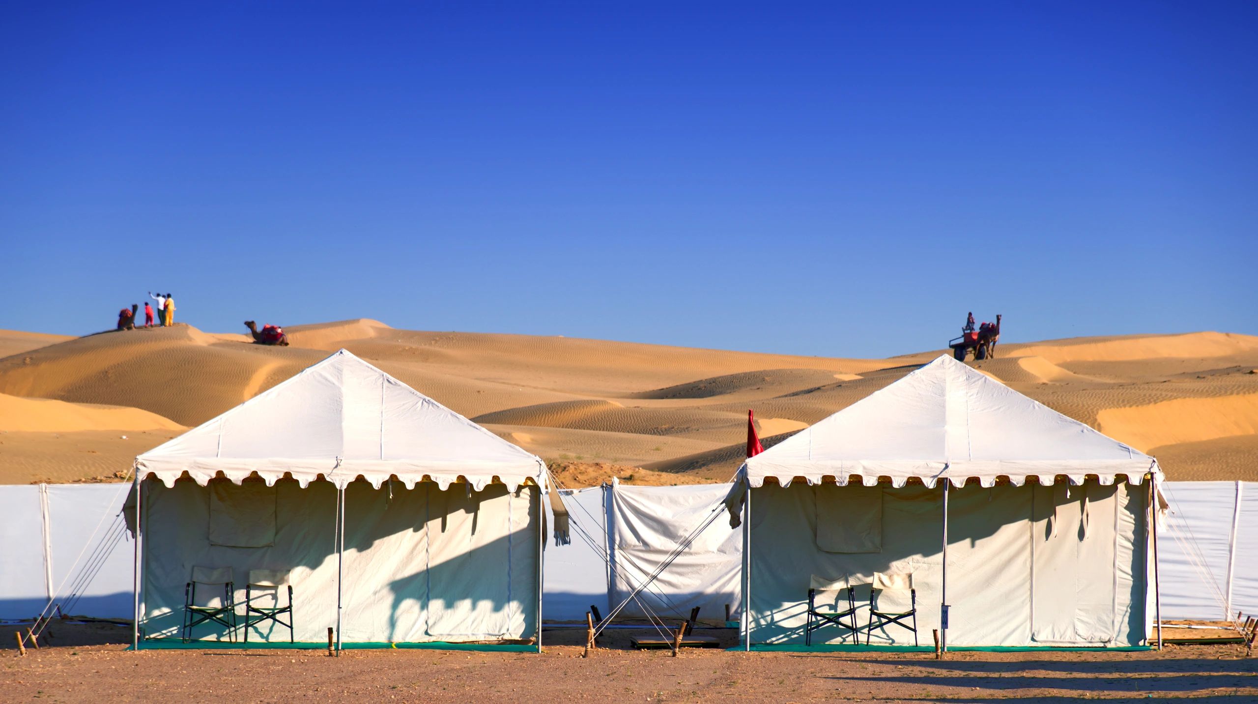 Camps in the Sam Sand Dunes, Jaisalmer