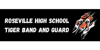 Roseville High School Tiger Band and Color Guard