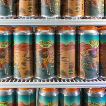 4 Pack cans craft beer IPA to go