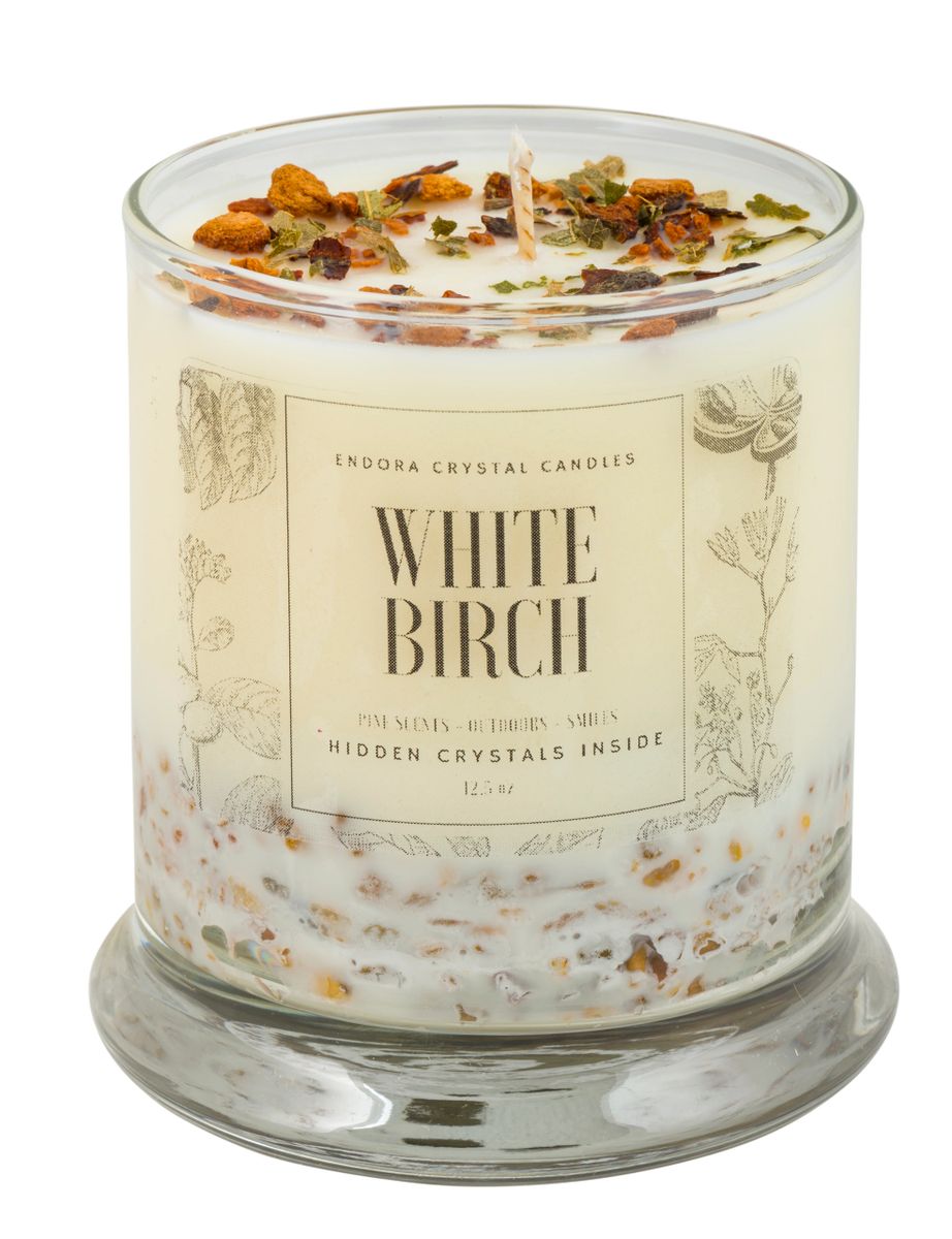 White Birch Hidden Jewelry Candle