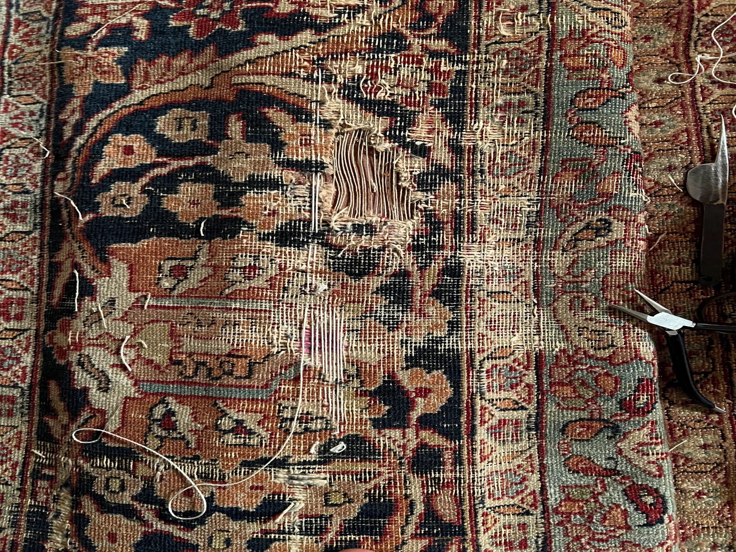 Oriental Rug Repair and Cleaning Services Carpets Clinics