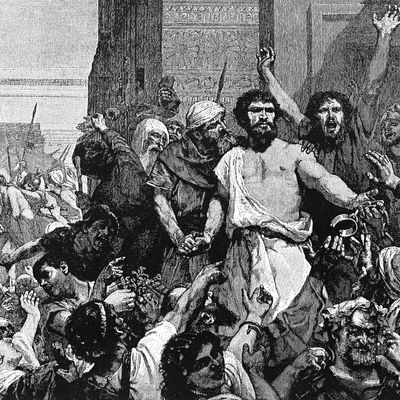 handing over barabbas