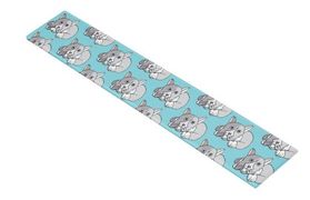 This "Scared Rattles Ruler design was inspired by the book series, "Rattles, the Barn Cat."