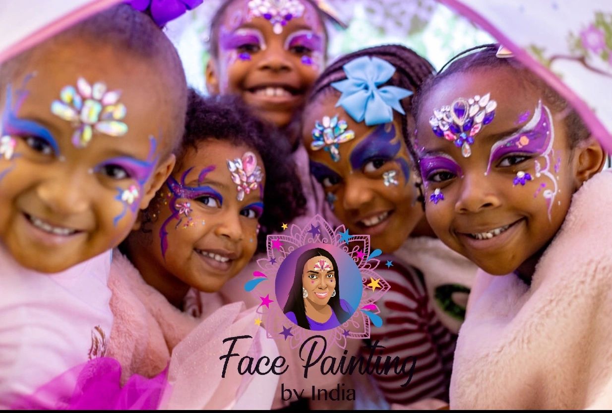 Face Painting by India